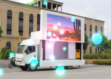 ประเทศจีน โฆษณาติดตั้งบนรถบรรทุกติดตั้งจอแสดงผล LED P5 มม. 128 * 128 ความละเอียด ผู้ผลิต