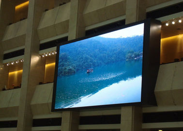 ประเทศจีน หน้าจอ LED โฆษณากลางแจ้ง P8mm, จอแสดงผล LED Video Wall 1R1G1B ผู้ผลิต