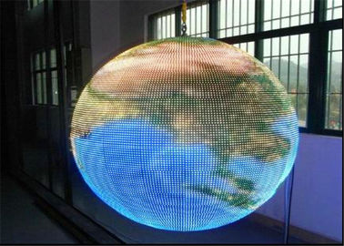 ประเทศจีน จอแสดงผล LED LED ในร่มอัตราการรีเฟรชสูง 360 องศาจอแสดงผลทรงกลม ผู้ผลิต